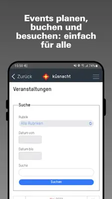 Küsnacht ZH android App screenshot 2